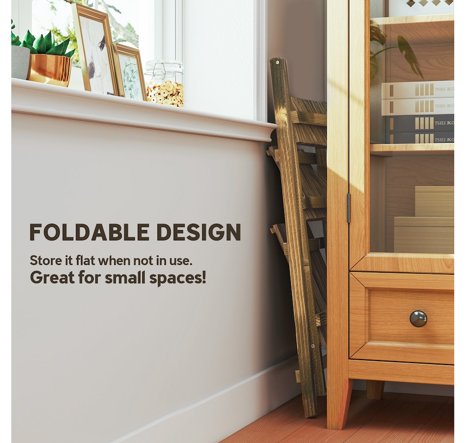 Image 976230_ALTMORE4.jpg, Product 976-230 / Price $74.99, Outsunny Outdoor Plant Stand, Foldable 3-Tier Wooden Plant Shelf from Outsunny on TSC.ca's Home & Garden department