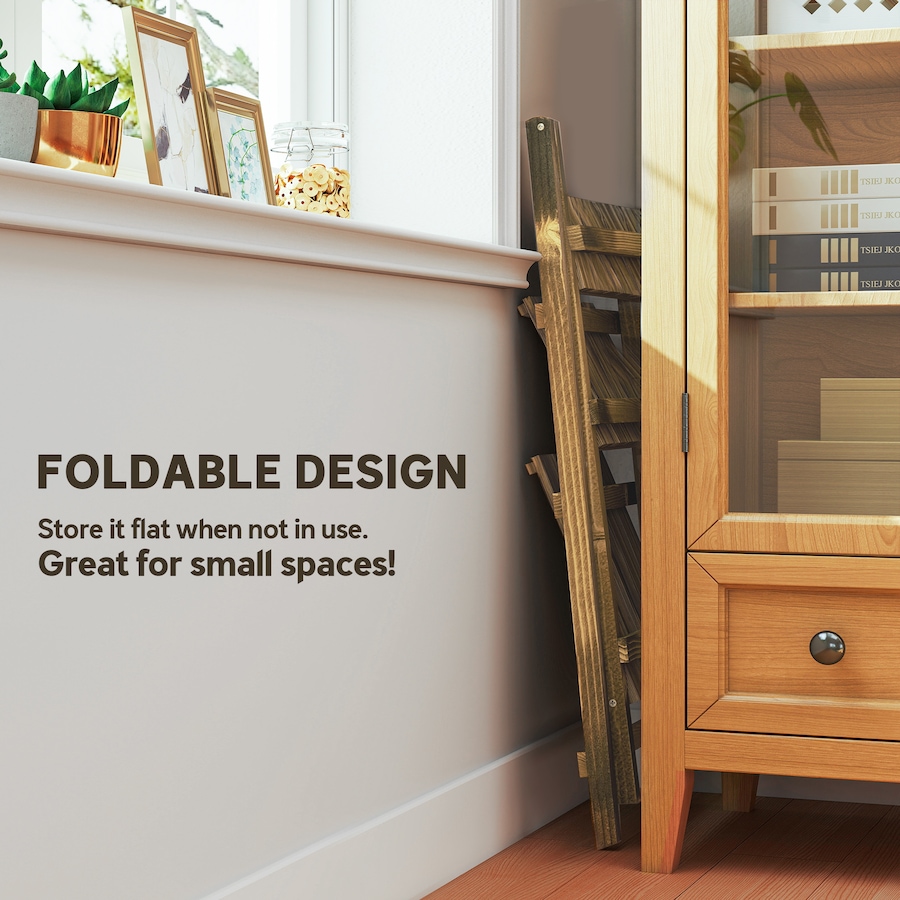 Image 976230_ALTMORE4.jpg, Product 976-230 / Price $81.99, Outsunny Outdoor Plant Stand, Foldable 3-Tier Wooden Plant Shelf from Outsunny on TSC.ca's Home & Garden department