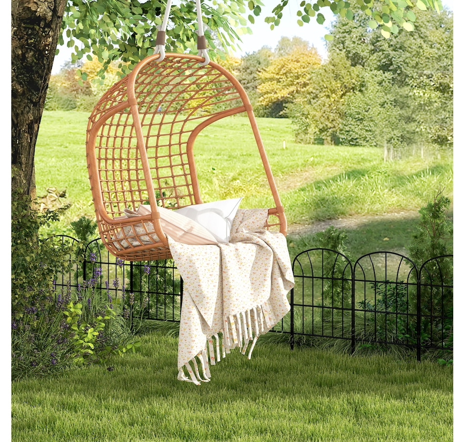 Image 976258_ALTMORE6.jpg, Product 976-258 / Price $66.99, Outsunny 8.7' Garden Fence Metal Border Flower Edging Fencing, Pack of 8 from Outsunny on TSC.ca's department