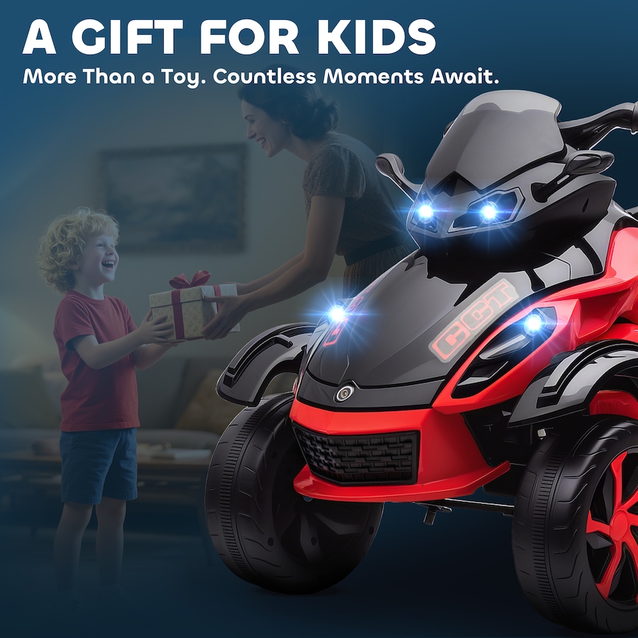 Image 976276_ALTMORE8.jpg, Product 976-276 / Price $139.99, Qaba Kids ATV, 12V 3 Wheeler, Quad for Children 3-8 Years with Soft Start from Qaba on TSC.ca's Toys & Hobbies department