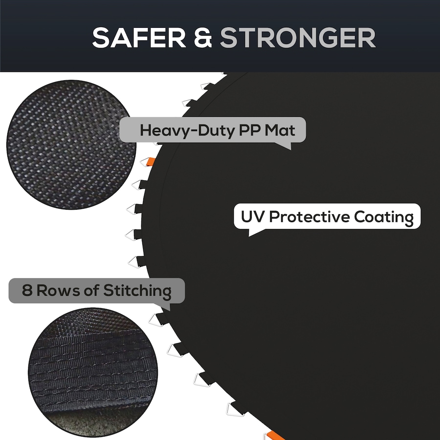 Image 976434_ALTMORE4.jpg, Product 976-434 / Price $54.99, Soozier Replacement Trampoline Mat with 72 V-Hooks, Fits 12ft Trampoline from Soozier on TSC.ca's Health & Fitness department