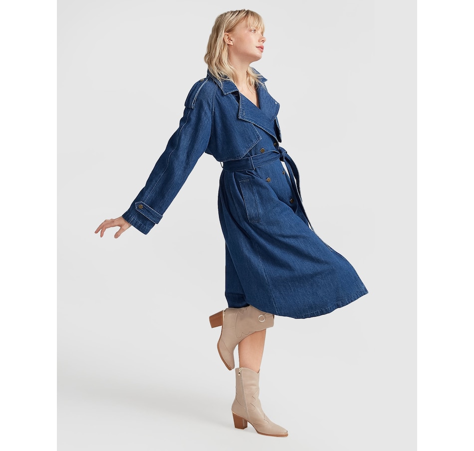 Image 976507_ALTMORE3.jpg, Product 976-507 / Price $149.97, belle & bloom Wild Skies Denim Trench from belle & bloom on TSC.ca's Fashion department