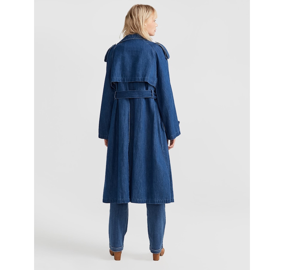 Image 976507_ALTMORE4.jpg, Product 976-507 / Price $149.97, belle & bloom Wild Skies Denim Trench from belle & bloom on TSC.ca's Fashion department
