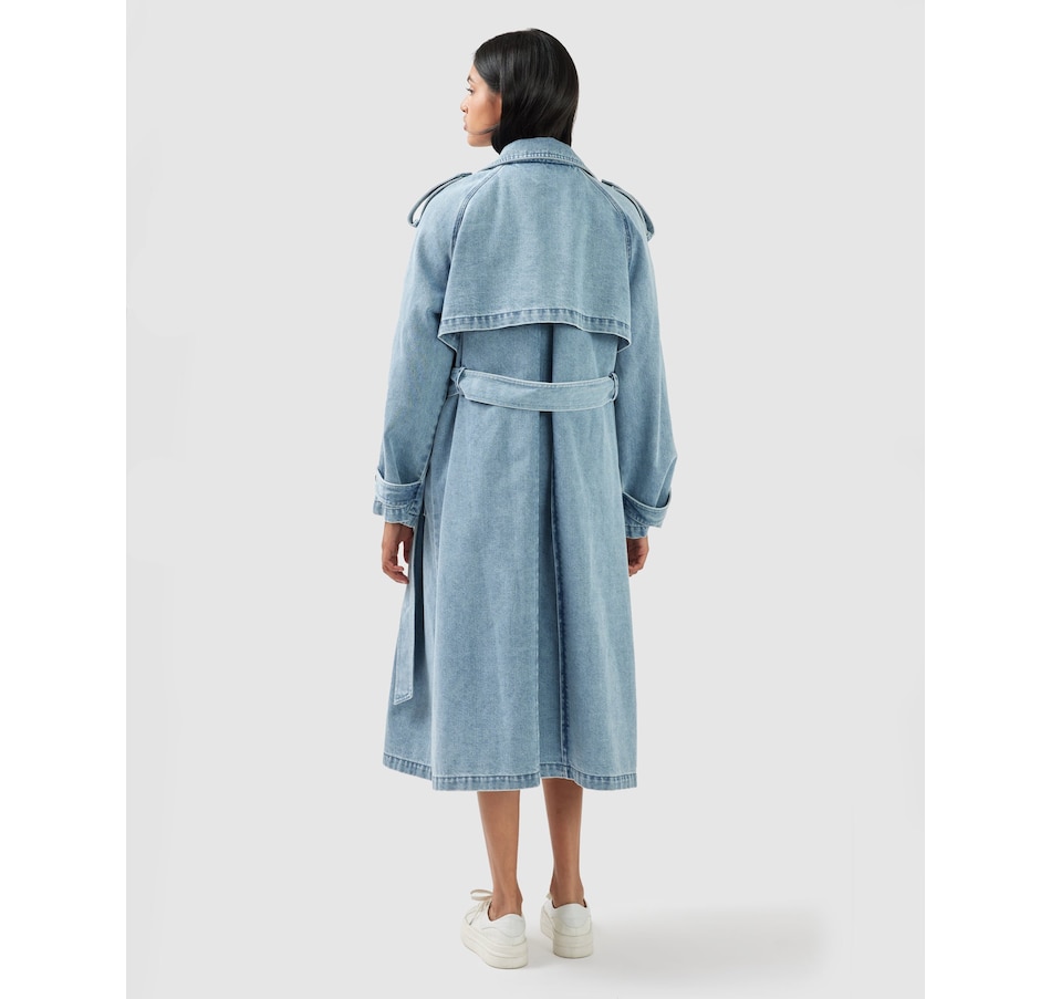 Image 976507_ALTMORE7.jpg, Product 976-507 / Price $149.97, belle & bloom Wild Skies Denim Trench from belle & bloom on TSC.ca's Fashion department