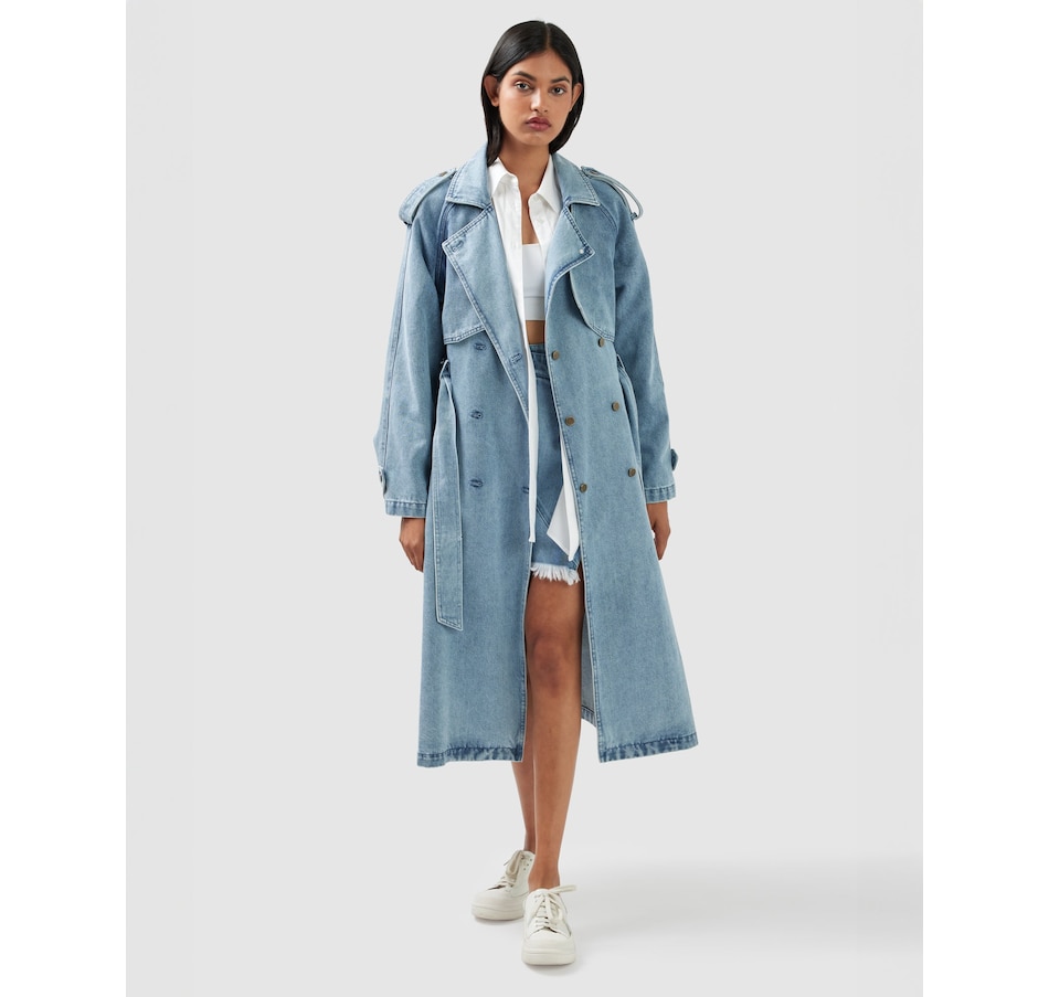 Image 976507_ST02.jpg, Product 976-507 / Price $149.97, belle & bloom Wild Skies Denim Trench from belle & bloom on TSC.ca's Fashion department