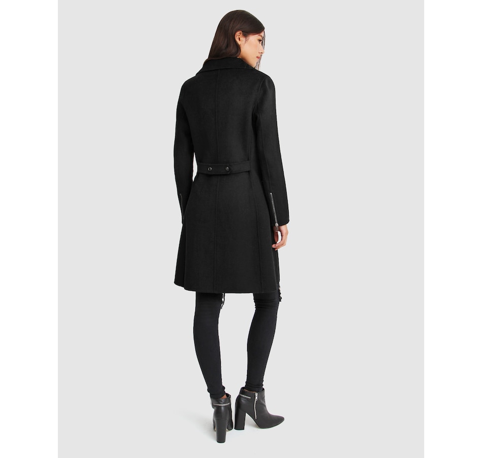 Image 976512_ALTMORE4.jpg, Product 976-512 / Price $179.97 - $209.97, belle & bloom Last Chance Wool Blend Moto Coat from belle & bloom on TSC.ca's Fashion department
