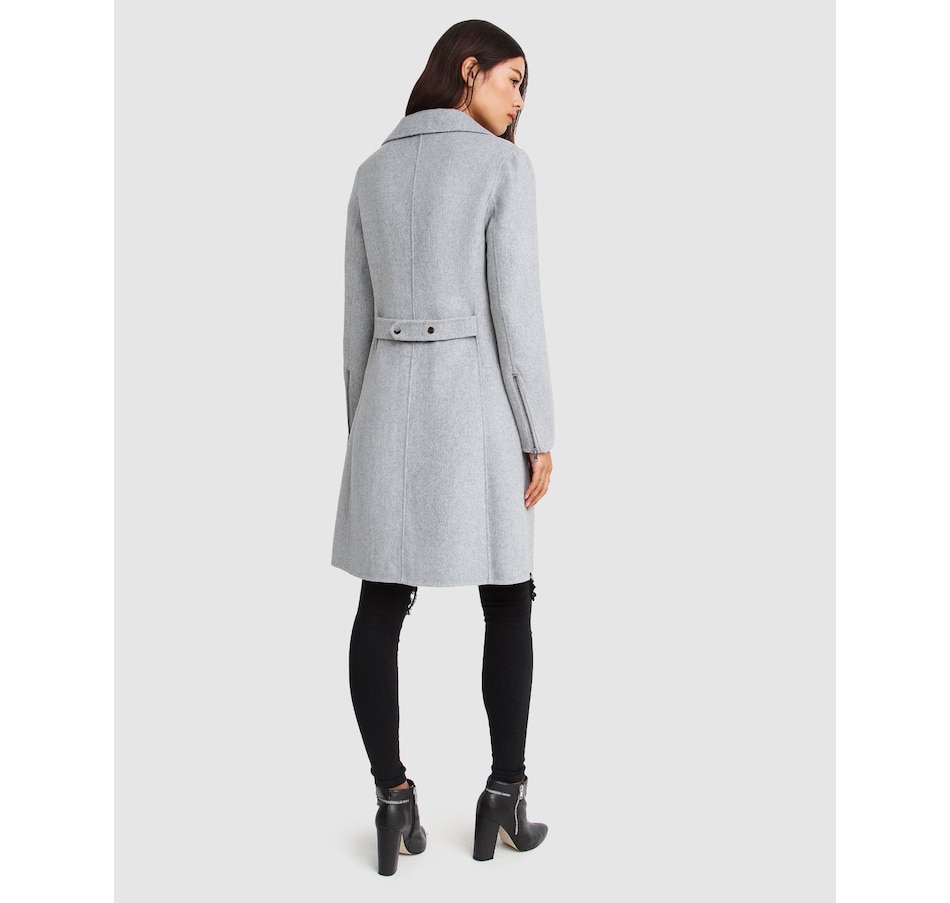 Image 976512_ALTMORE8.jpg, Product 976-512 / Price $179.97 - $209.97, belle & bloom Last Chance Wool Blend Moto Coat from belle & bloom on TSC.ca's Fashion department