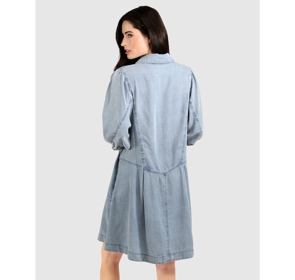 Image 976525_ALTMORE3.jpg, Product 976-525 / Price $134.96, belle & bloom Supercut Denim Dress from belle & bloom on TSC.ca's Fashion department