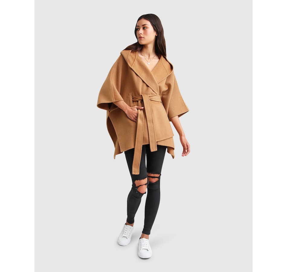Image 976600_ALTMORE17.jpg, Product 976-600 / Price $155.97 - $194.96, belle & bloom Jackson Landing Wool Blend Cape Coat from belle & bloom on TSC.ca's Fashion department