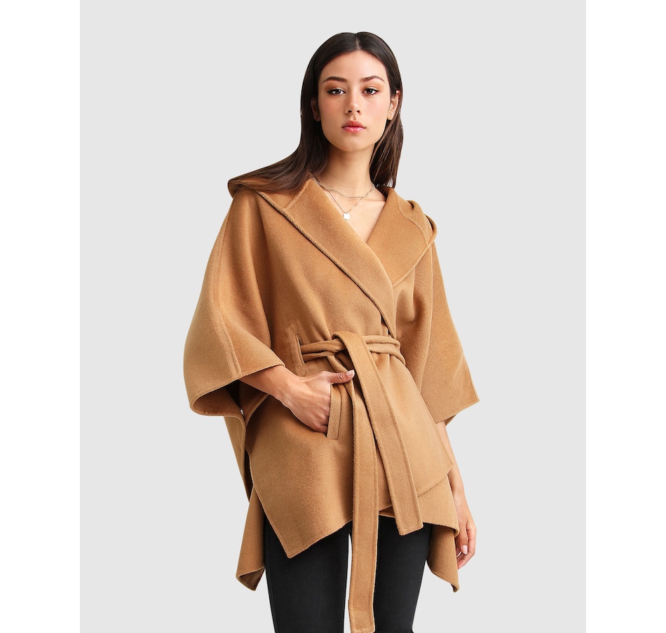 Image 976600_ST03.jpg, Product 976-600 / Price $155.97 - $194.96, belle & bloom Jackson Landing Wool Blend Cape Coat from belle & bloom on TSC.ca's Fashion department