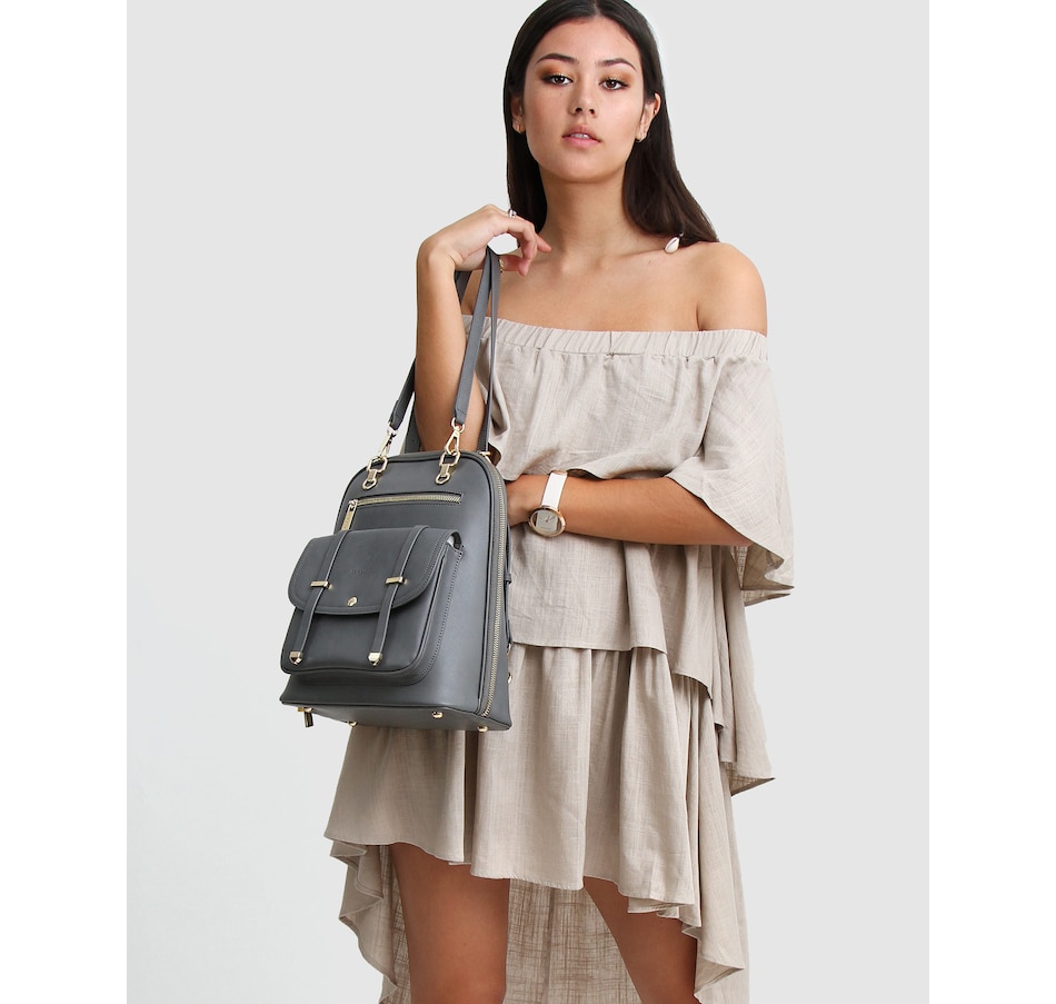 Image 976621_ALTMORE10.jpg, Product 976-621 / Price $188.97 - $215.96, belle & bloom 5th Ave Leather Backpack from belle & bloom on TSC.ca's Home & Garden department