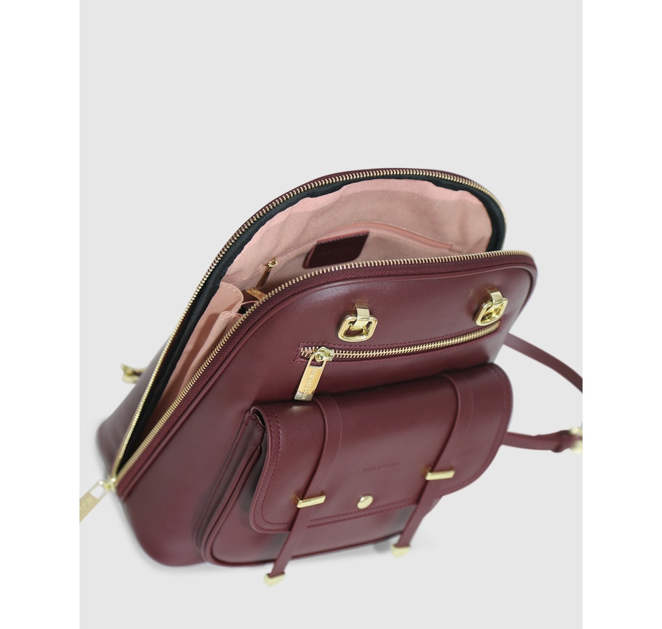 Image 976621_ALTMORE20.jpg, Product 976-621 / Price $188.97 - $215.96, belle & bloom 5th Ave Leather Backpack from belle & bloom on TSC.ca's Home & Garden department