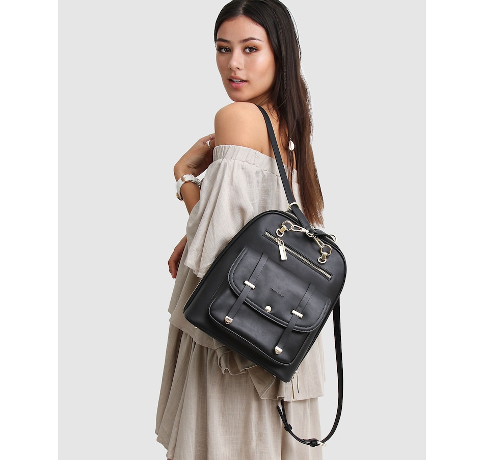 Image 976621_ALTMORE23.jpg, Product 976-621 / Price $188.97 - $215.96, belle & bloom 5th Ave Leather Backpack from belle & bloom on TSC.ca's Home & Garden department