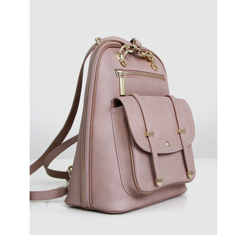 Image 976621_ALTMORE4.jpg, Product 976-621 / Price $188.97 - $215.96, belle & bloom 5th Ave Leather Backpack from belle & bloom on TSC.ca's Home & Garden department