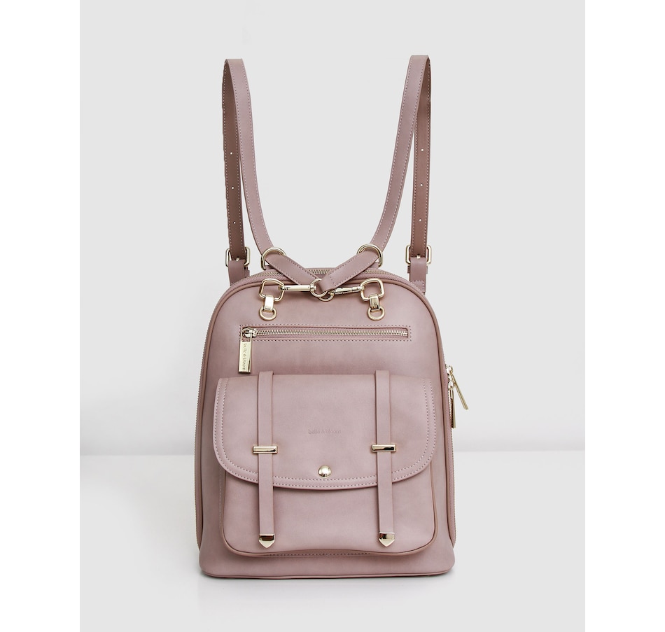 Image 976621_ST01.jpg, Product 976-621 / Price $188.97 - $215.96, belle & bloom 5th Ave Leather Backpack from belle & bloom on TSC.ca's Home & Garden department