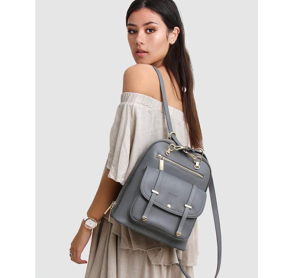Image 976621_ST02.jpg, Product 976-621 / Price $188.97 - $215.96, belle & bloom 5th Ave Leather Backpack from belle & bloom on TSC.ca's Home & Garden department