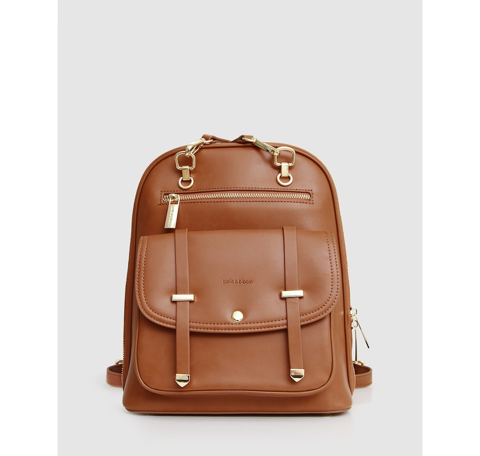 Image 976621_ST03.jpg, Product 976-621 / Price $188.97 - $215.96, belle & bloom 5th Ave Leather Backpack from belle & bloom on TSC.ca's Home & Garden department