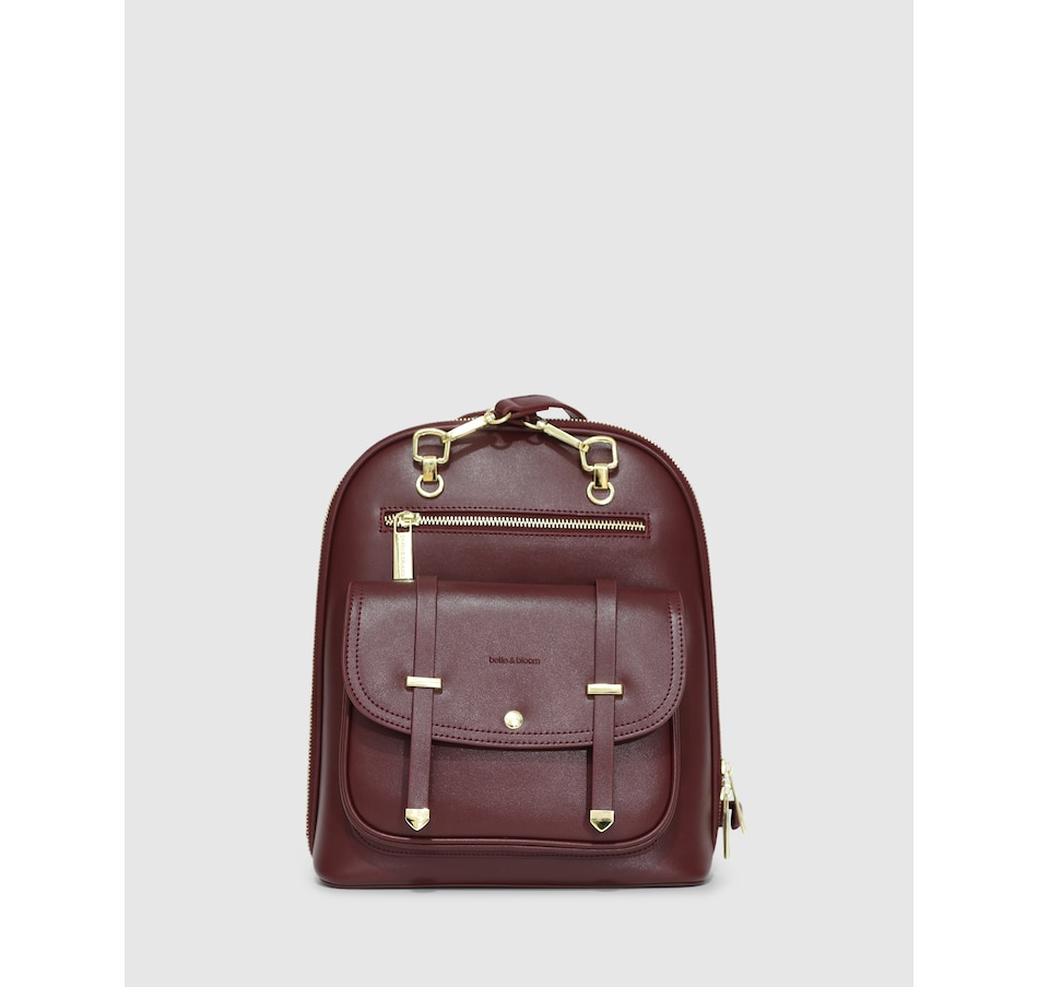 Image 976621_ST04.jpg, Product 976-621 / Price $188.97 - $215.96, belle & bloom 5th Ave Leather Backpack from belle & bloom on TSC.ca's Home & Garden department