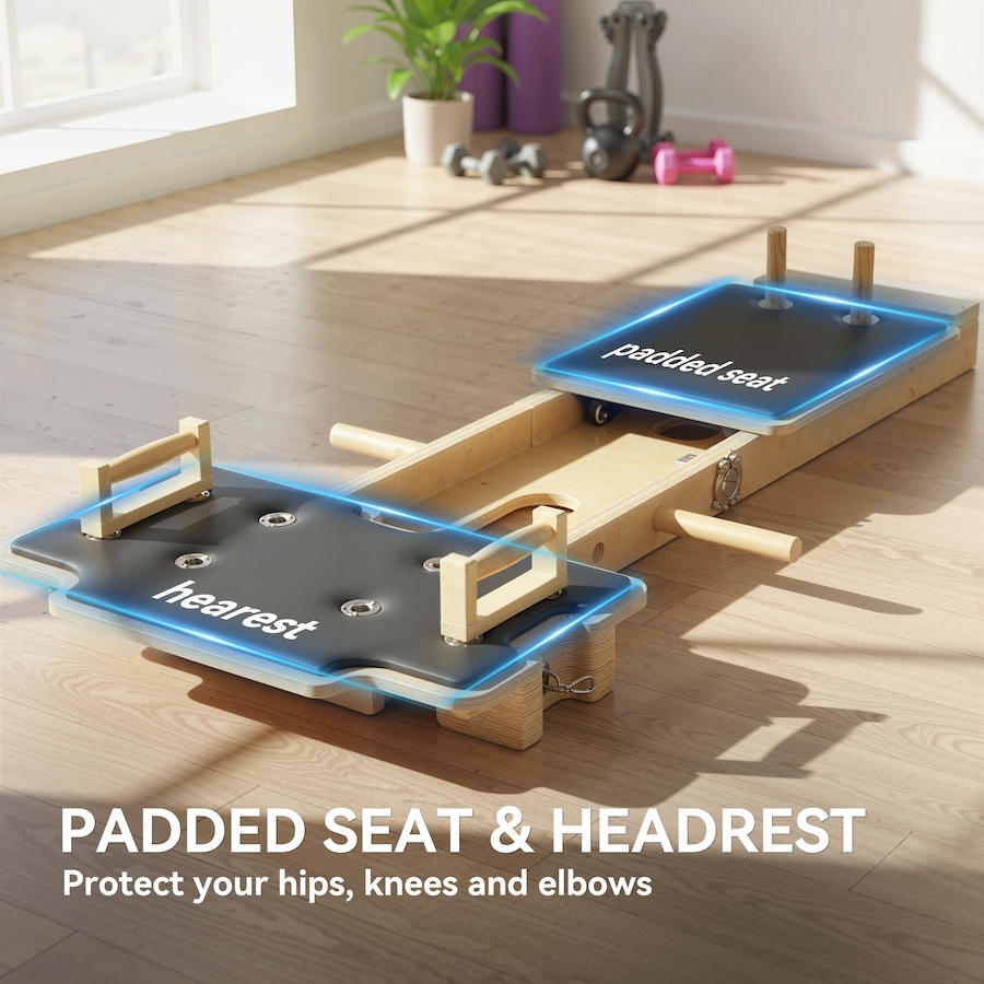 Image 976628_ALTMORE5.jpg, Product 976-628 / Price $199.99, Soozier Foldable Pilates Reformer Machine, Multifunctional Pilates Board from Soozier on TSC.ca's Health & Fitness department