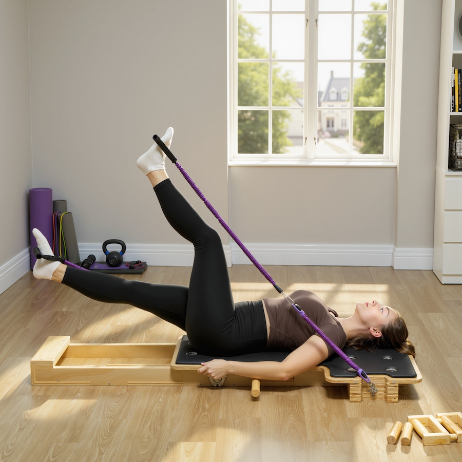 Image 976628_ALTMORE7.jpg, Product 976-628 / Price $199.99, Soozier Foldable Pilates Reformer Machine, Multifunctional Pilates Board from Soozier on TSC.ca's Health & Fitness department