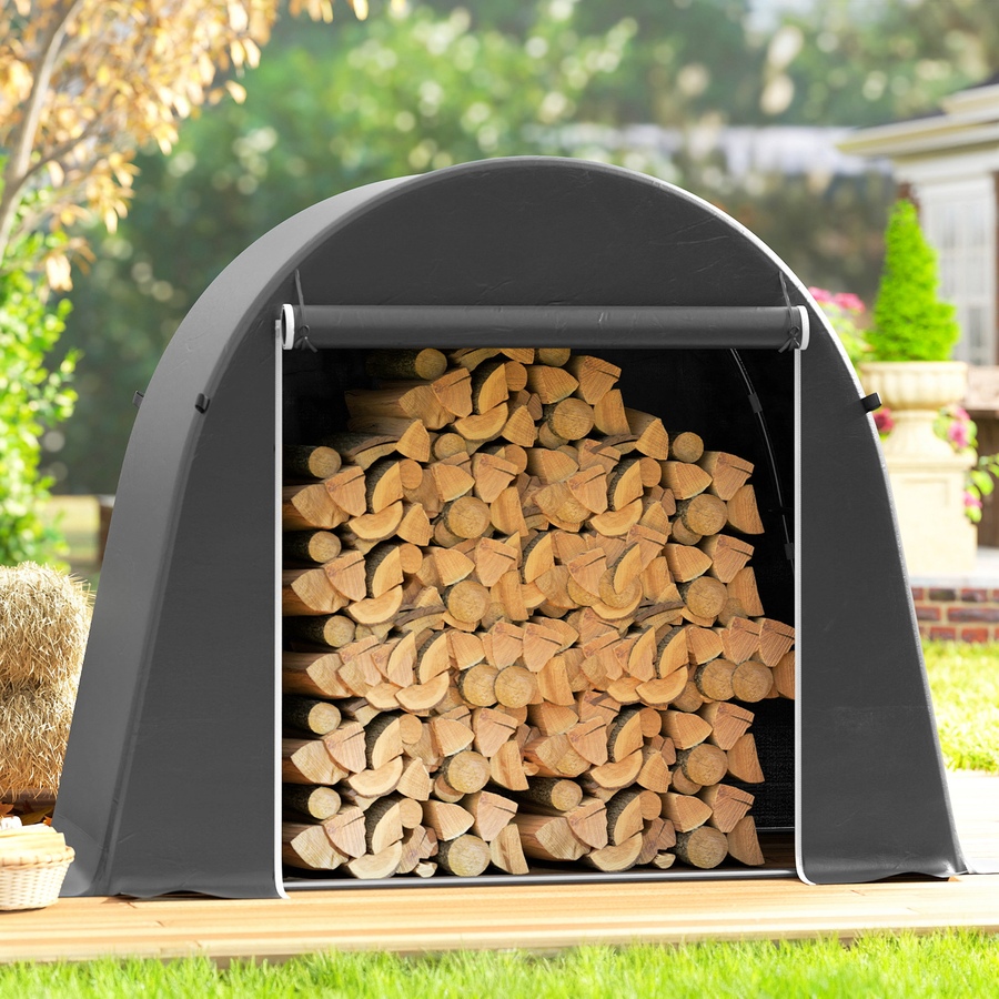 Image 976647_ALTMORE7.jpg, Product 976-647 / Price $129.99, Outsunny 8' x 4' Portable Shed, Waterproof Outdoor Storage Shed Bike Tent from Outsunny on TSC.ca's Home & Garden department