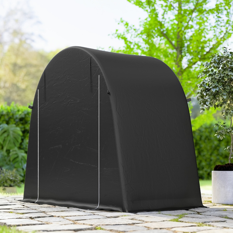 Image 976647_ALTMORE8.jpg, Product 976-647 / Price $129.99, Outsunny 8' x 4' Portable Shed, Waterproof Outdoor Storage Shed Bike Tent from Outsunny on TSC.ca's Home & Garden department