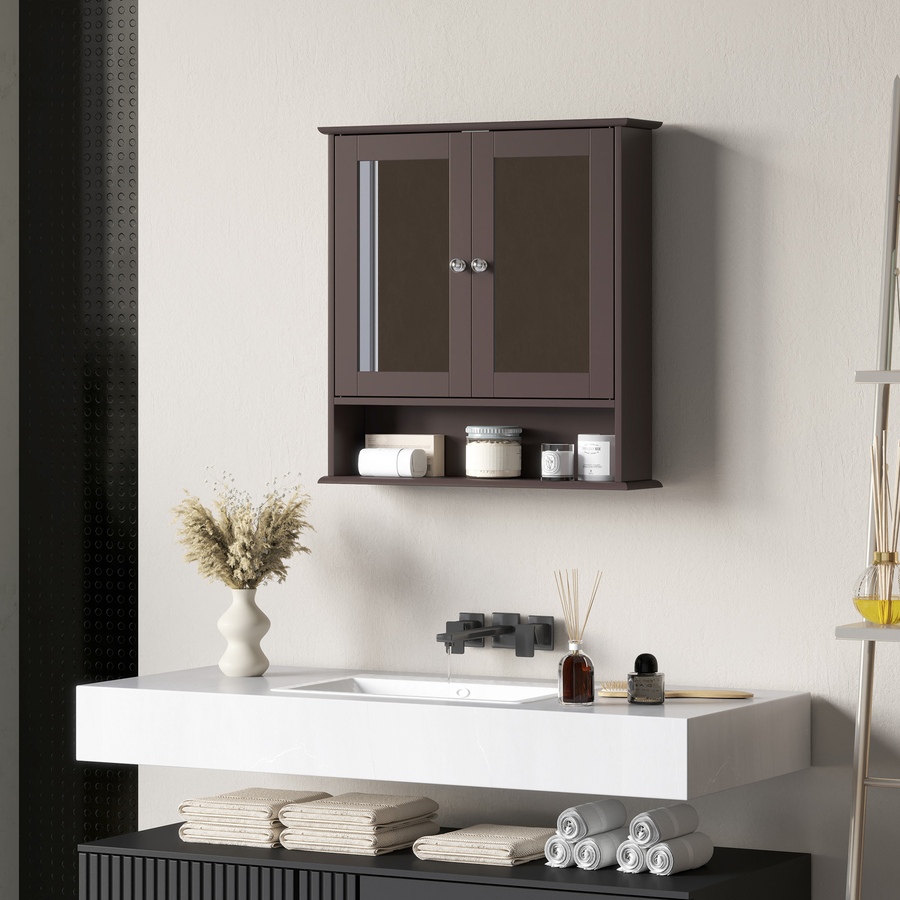 Image 976661_ALTMORE14.jpg, Product 976-661 / Price $62.99 - $69.99, kleankin Medicine Cabinet, Wall-Mounted Bathroom Mirror from Kleankin on TSC.ca's Home & Garden department