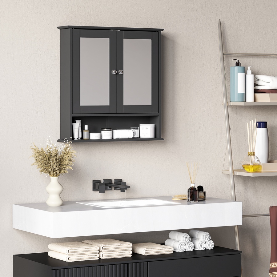 Image 976661_ALTMORE22.jpg, Product 976-661 / Price $62.99 - $69.99, kleankin Medicine Cabinet, Wall-Mounted Bathroom Mirror from Kleankin on TSC.ca's Home & Garden department