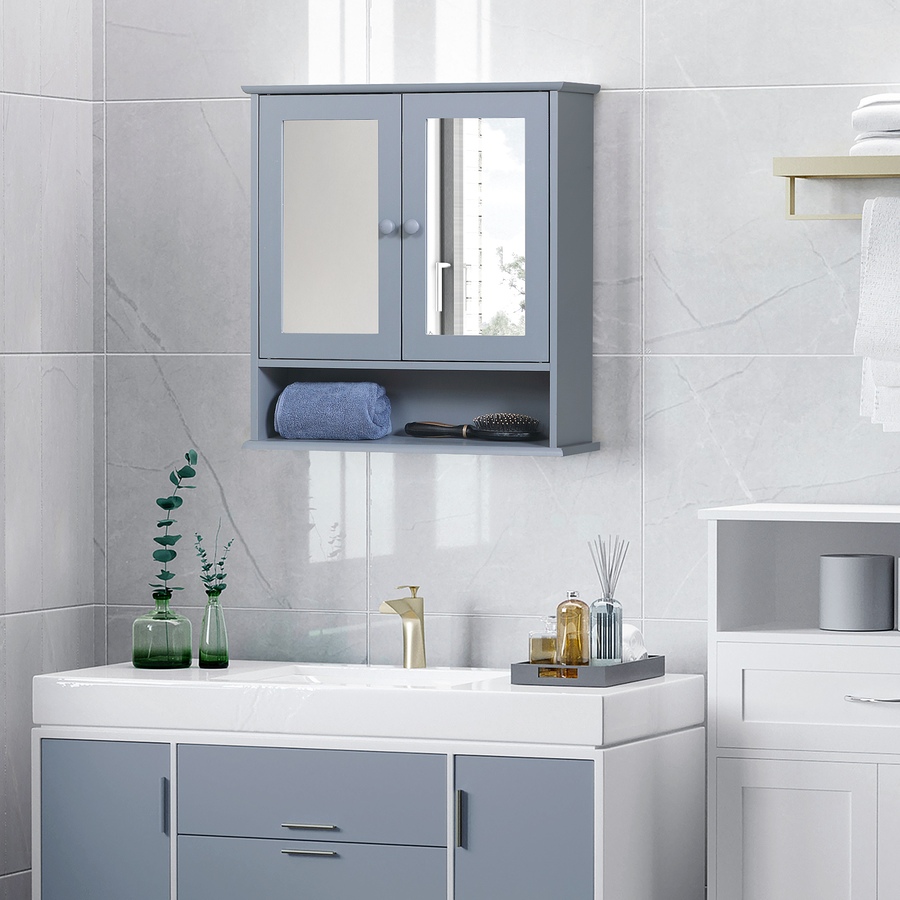 Image 976661_ALTMORE25.jpg, Product 976-661 / Price $62.99 - $69.99, kleankin Medicine Cabinet, Wall-Mounted Bathroom Mirror from Kleankin on TSC.ca's Home & Garden department