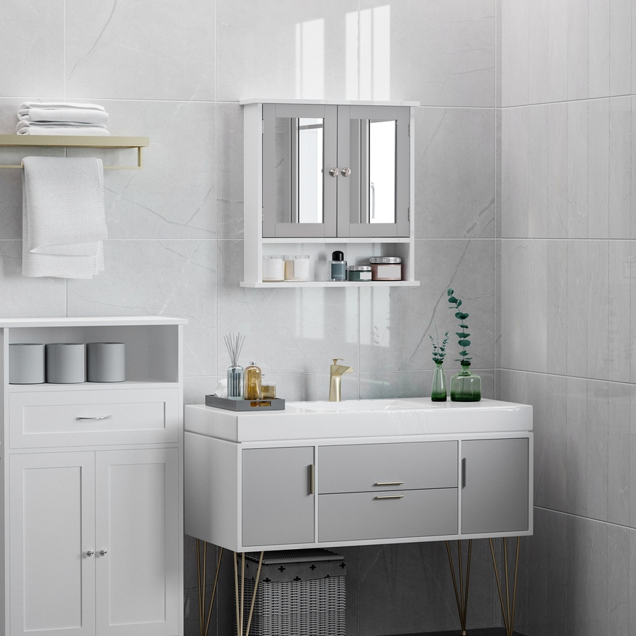 Image 976661_ALTMORE36.jpg, Product 976-661 / Price $62.99 - $69.99, kleankin Medicine Cabinet, Wall-Mounted Bathroom Mirror from Kleankin on TSC.ca's Home & Garden department