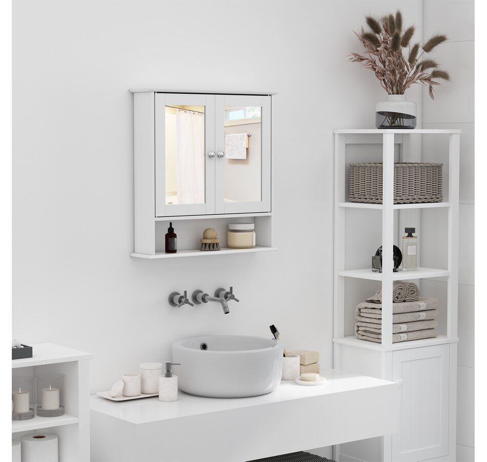 Image 976661_ALTMORE8.jpg, Product 976-661 / Price $62.99 - $72.99, kleankin Medicine Cabinet, Wall-Mounted Bathroom Mirror from Kleankin on TSC.ca's Home & Garden department