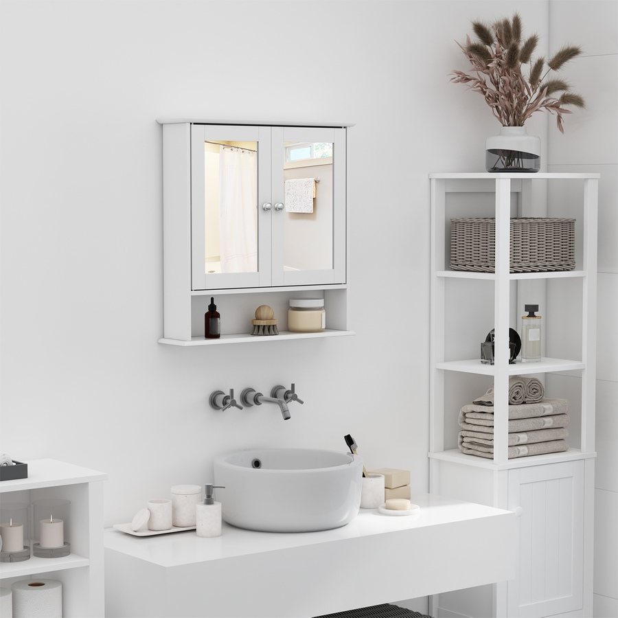 Image 976661_ALTMORE8.jpg, Product 976-661 / Price $62.99 - $69.99, kleankin Medicine Cabinet, Wall-Mounted Bathroom Mirror from Kleankin on TSC.ca's Home & Garden department