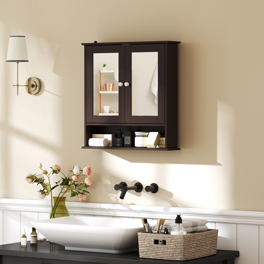 Image 976661_ALTMORE9.jpg, Product 976-661 / Price $62.99 - $69.99, kleankin Medicine Cabinet, Wall-Mounted Bathroom Mirror from Kleankin on TSC.ca's Home & Garden department