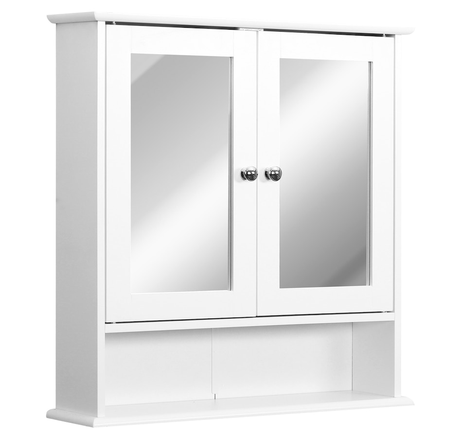 Image 976661_ST01.jpg, Product 976-661 / Price $62.99 - $72.99, kleankin Medicine Cabinet, Wall-Mounted Bathroom Mirror from Kleankin on TSC.ca's Home & Garden department