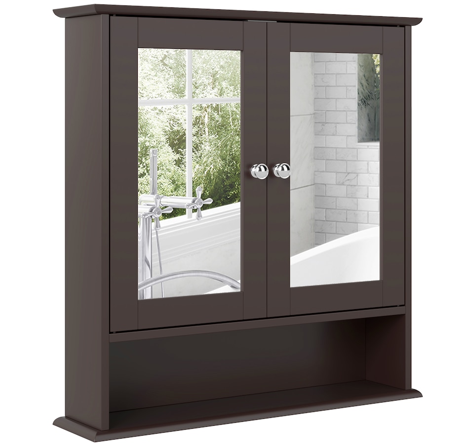 Image 976661_ST02.jpg, Product 976-661 / Price $62.99 - $72.99, kleankin Medicine Cabinet, Wall-Mounted Bathroom Mirror from Kleankin on TSC.ca's Home & Garden department