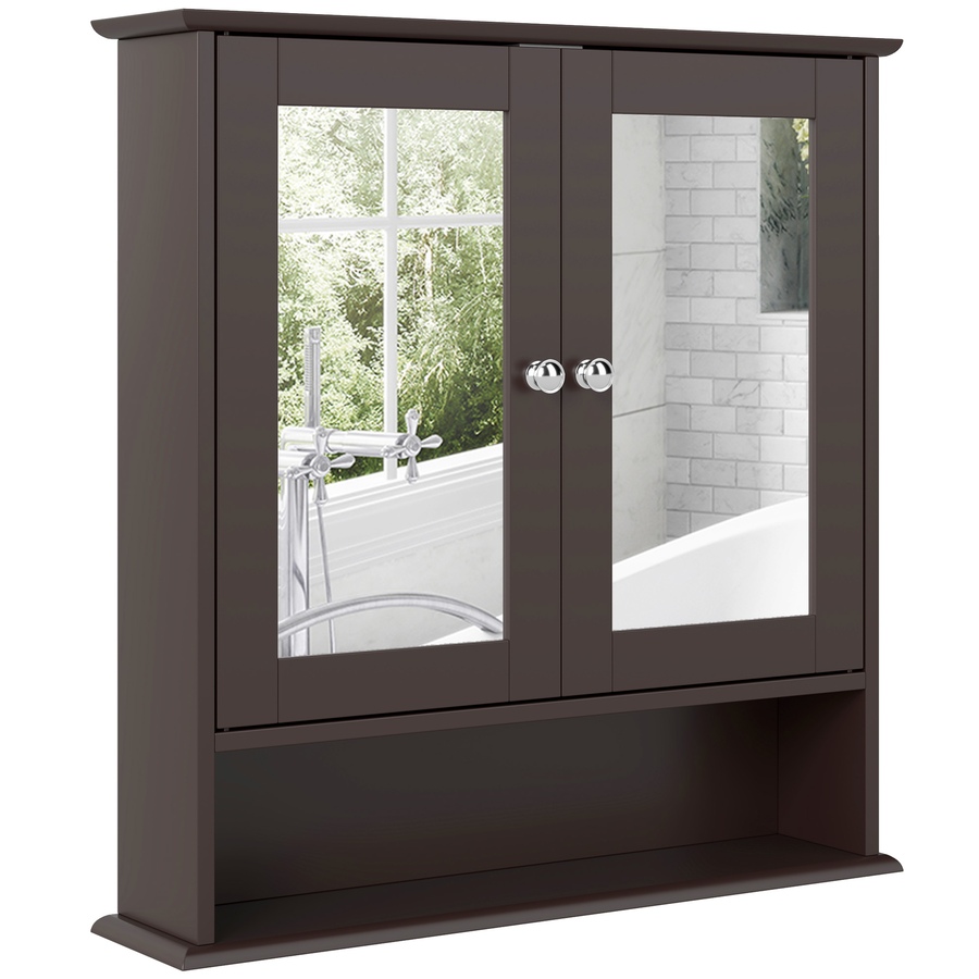 Image 976661_ST02.jpg, Product 976-661 / Price $62.99 - $69.99, kleankin Medicine Cabinet, Wall-Mounted Bathroom Mirror from Kleankin on TSC.ca's Home & Garden department