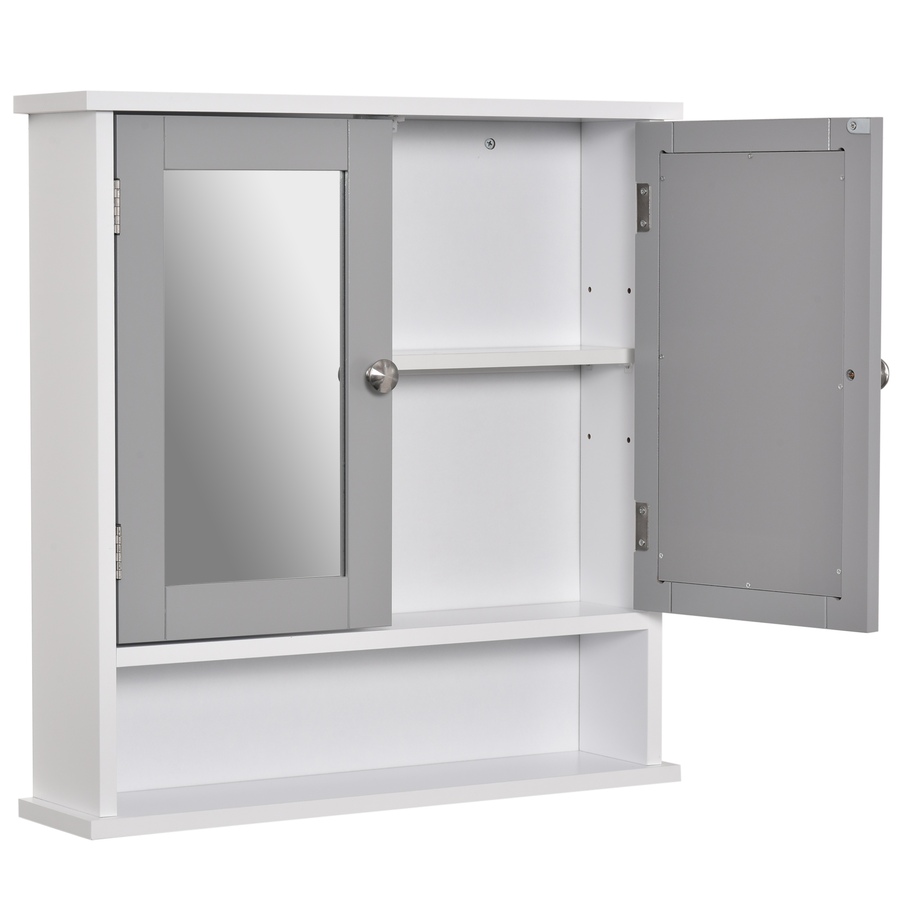 Image 976661_ST05.jpg, Product 976-661 / Price $62.99 - $69.99, kleankin Medicine Cabinet, Wall-Mounted Bathroom Mirror from Kleankin on TSC.ca's Home & Garden department