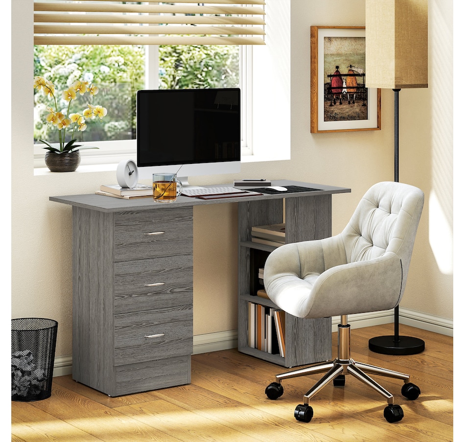 Image 976670_ALTMORE1.jpg, Product 976-670 / Price $134.99 - $166.99, HOMCOM Computer Desk 47 Inches Home Office Desk Study Writing Table from HOMCOM on TSC.ca's Home & Garden department