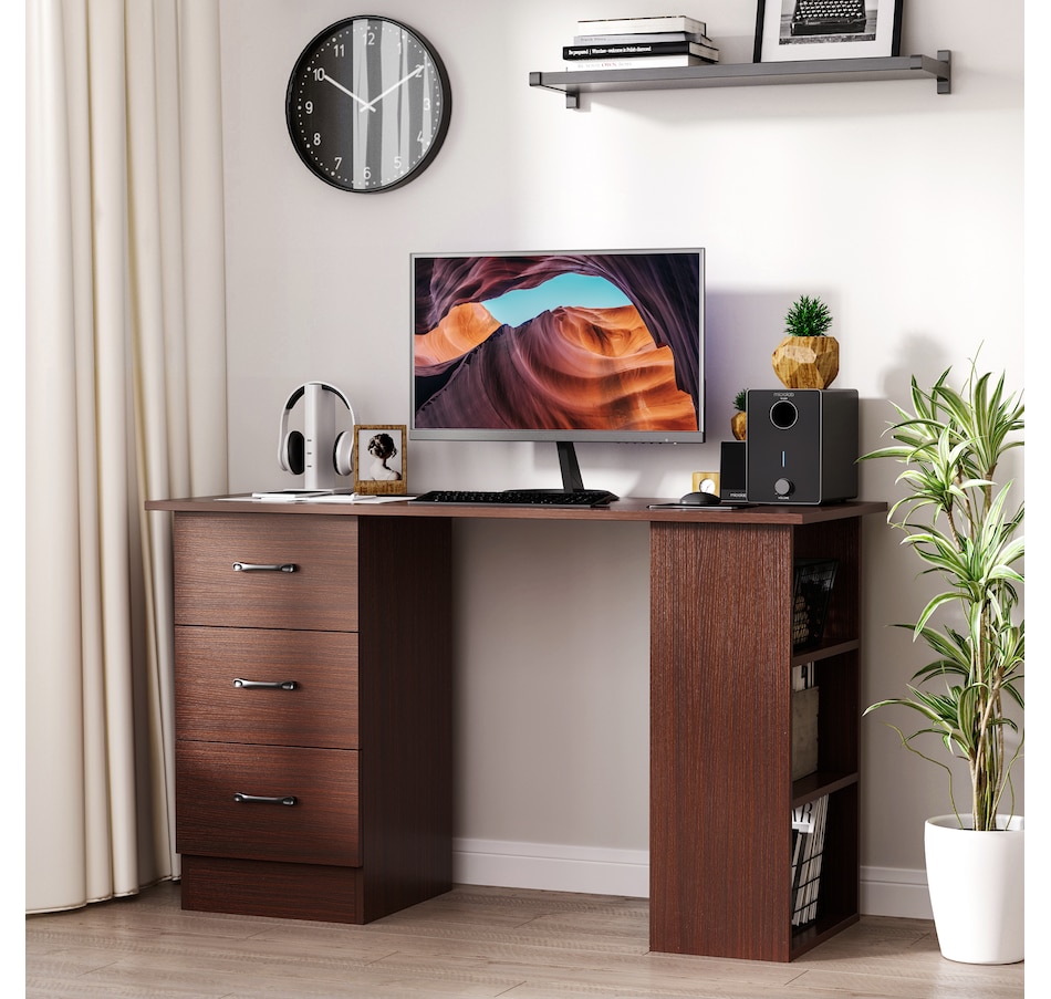 Image 976670_ALTMORE10.jpg, Product 976-670 / Price $134.99 - $166.99, HOMCOM Computer Desk 47 Inches Home Office Desk Study Writing Table from HOMCOM on TSC.ca's Home & Garden department