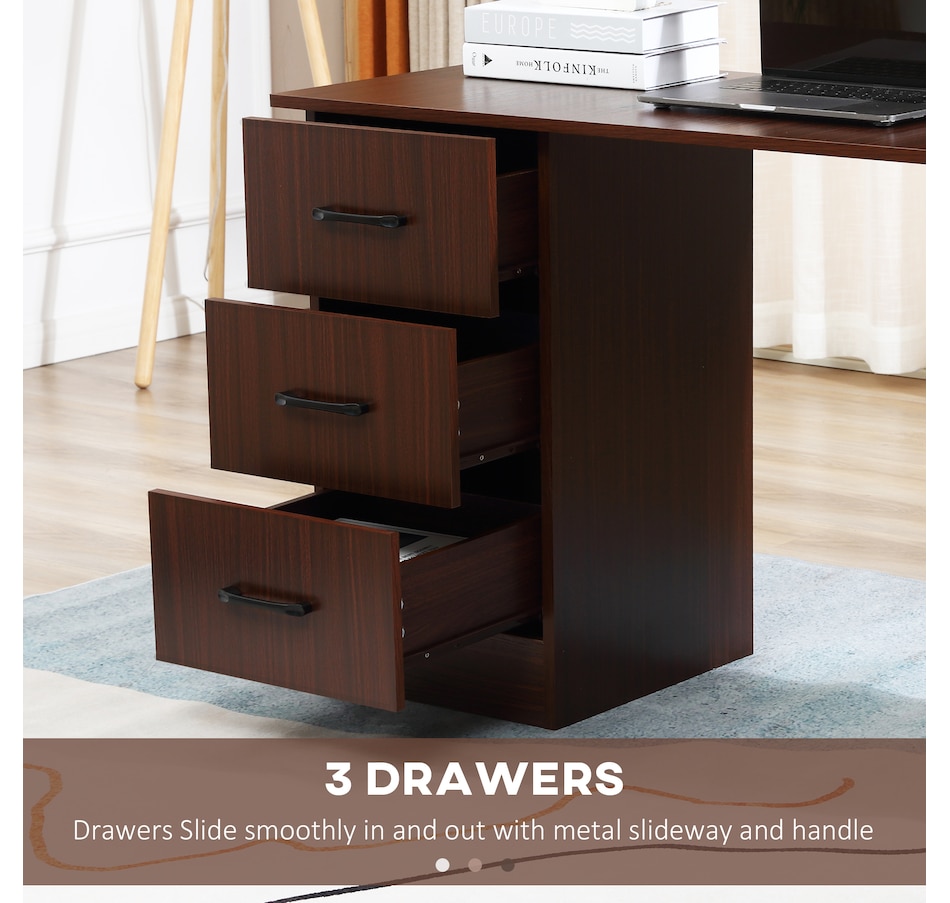 Image 976670_ALTMORE13.jpg, Product 976-670 / Price $134.99 - $166.99, HOMCOM Computer Desk 47 Inches Home Office Desk Study Writing Table from HOMCOM on TSC.ca's Home & Garden department