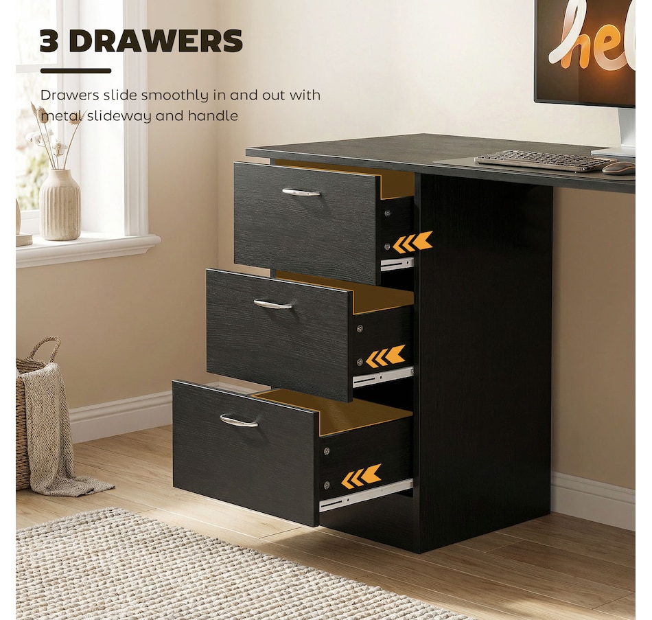 Image 976670_ALTMORE21.jpg, Product 976-670 / Price $134.99 - $166.99, HOMCOM Computer Desk 47 Inches Home Office Desk Study Writing Table from HOMCOM on TSC.ca's Home & Garden department