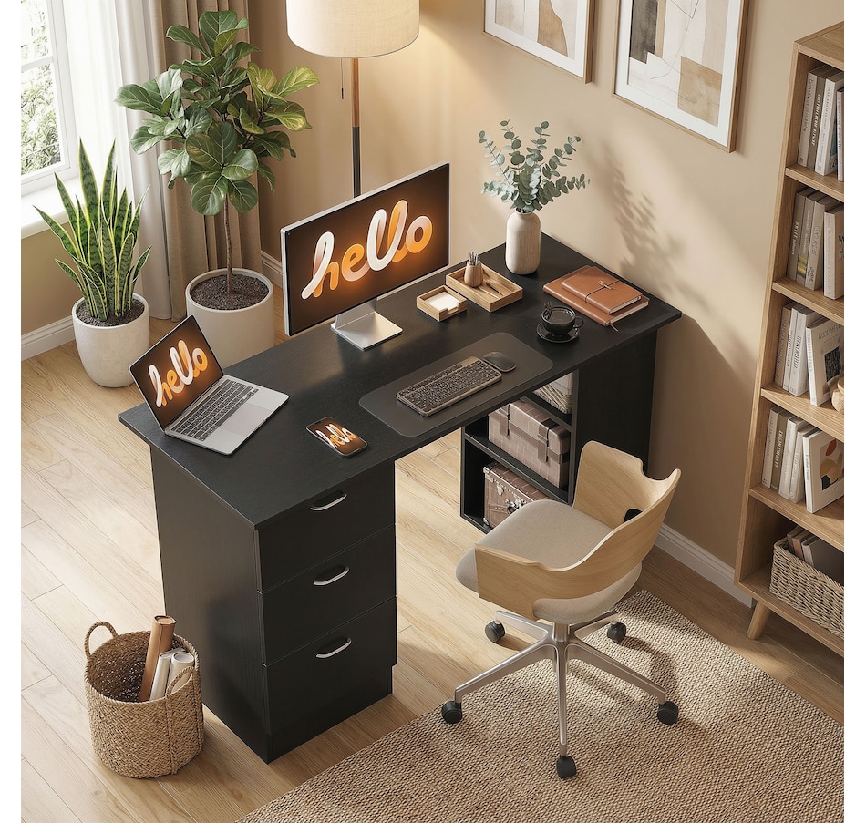 Image 976670_ALTMORE23.jpg, Product 976-670 / Price $134.99 - $166.99, HOMCOM Computer Desk 47 Inches Home Office Desk Study Writing Table from HOMCOM on TSC.ca's Home & Garden department