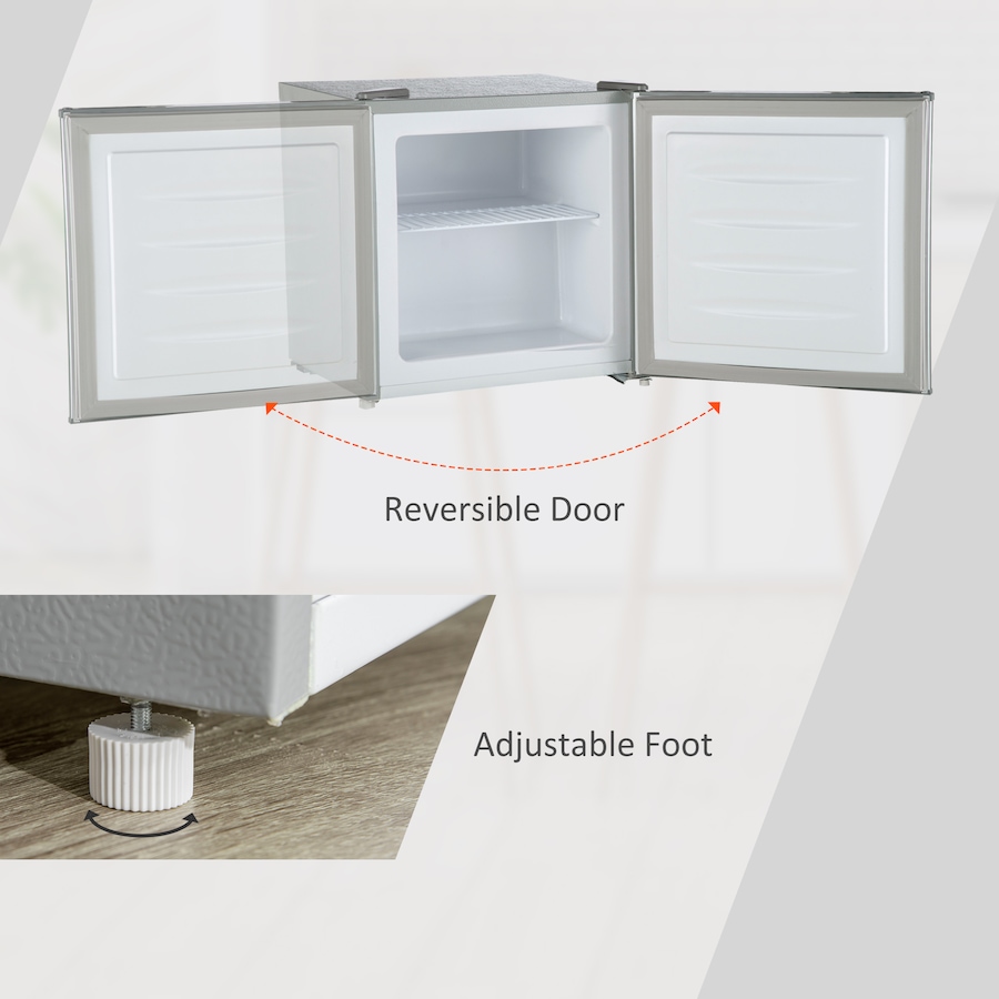 Image 976671_ALTMORE5.jpg, Product 976-671 / Price $229.99, HOMCOM 1.1 Cubic Feet Compact Mini Freezer with Adjustable Temperature from HOMCOM on TSC.ca's Kitchen department