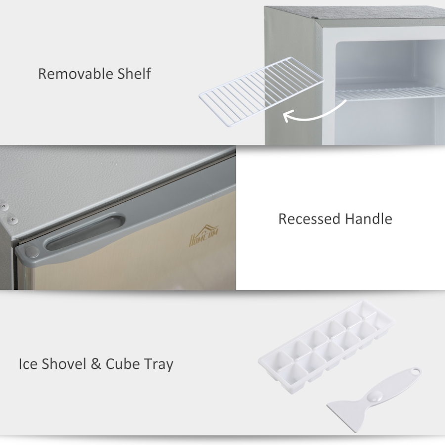 Image 976671_ALTMORE6.jpg, Product 976-671 / Price $229.99, HOMCOM 1.1 Cubic Feet Compact Mini Freezer with Adjustable Temperature from HOMCOM on TSC.ca's Kitchen department