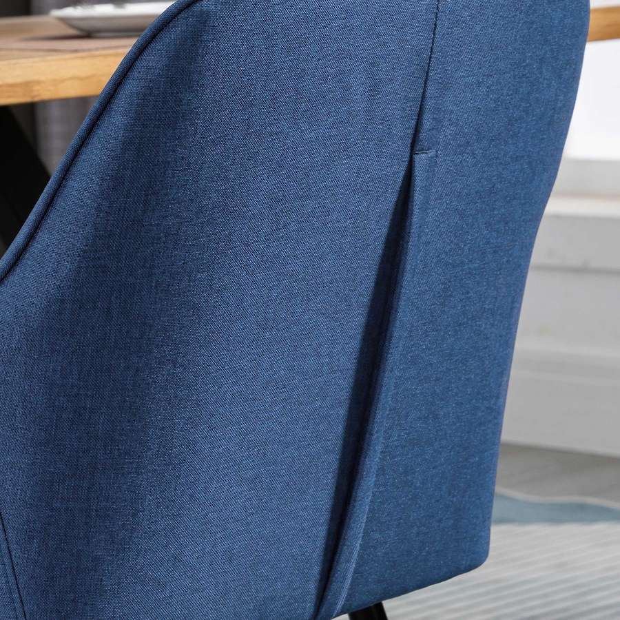 Image 976672_ALTMORE32.jpg, Product 976-672 / Price $189.99 - $209.99, HOMCOM Dining Chairs Upholstered Linen Fabric Metal Legs from HOMCOM on TSC.ca's Home & Garden department