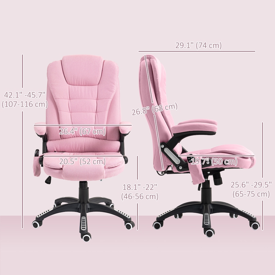 Image 976678_ALTMORE2.jpg, Product 976-678 / Price $169.99 - $224.99, Vinsetto 6 Point Vibrating Massage Office Chair, High Back Executive Chair from Vinsetto on TSC.ca's Home & Garden department