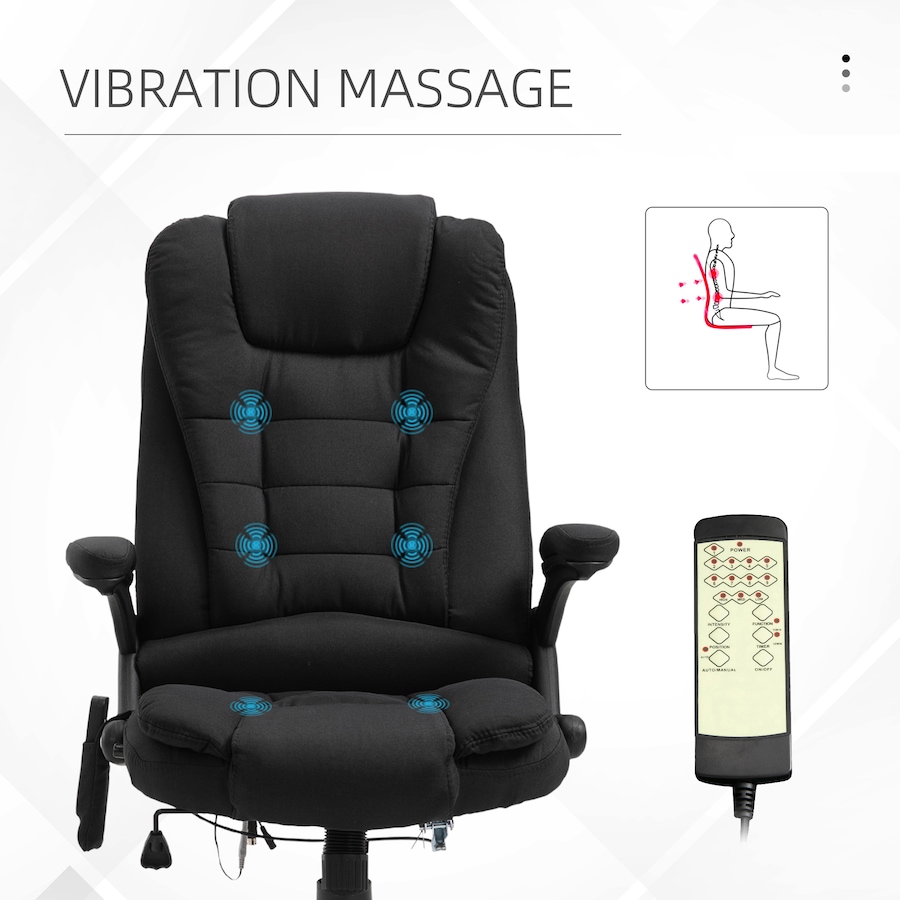 Image 976678_ALTMORE23.jpg, Product 976-678 / Price $169.99 - $224.99, Vinsetto 6 Point Vibrating Massage Office Chair, High Back Executive Chair from Vinsetto on TSC.ca's Home & Garden department