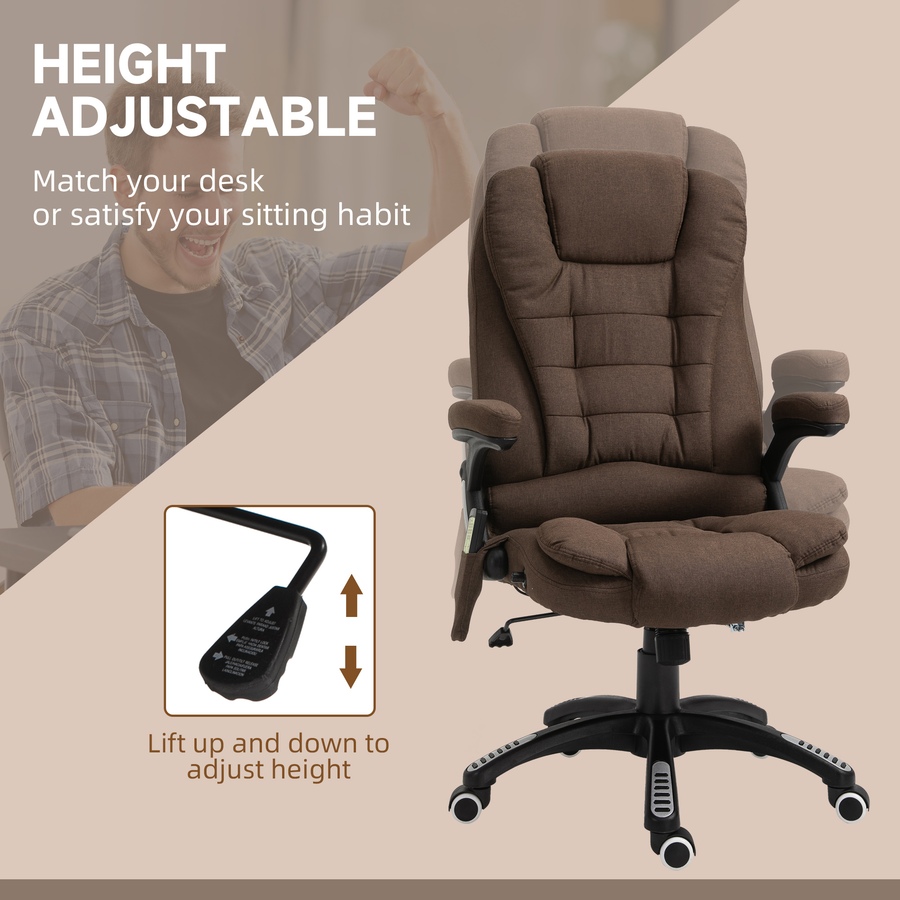 Image 976678_ALTMORE29.jpg, Product 976-678 / Price $169.99 - $224.99, Vinsetto 6 Point Vibrating Massage Office Chair, High Back Executive Chair from Vinsetto on TSC.ca's Home & Garden department