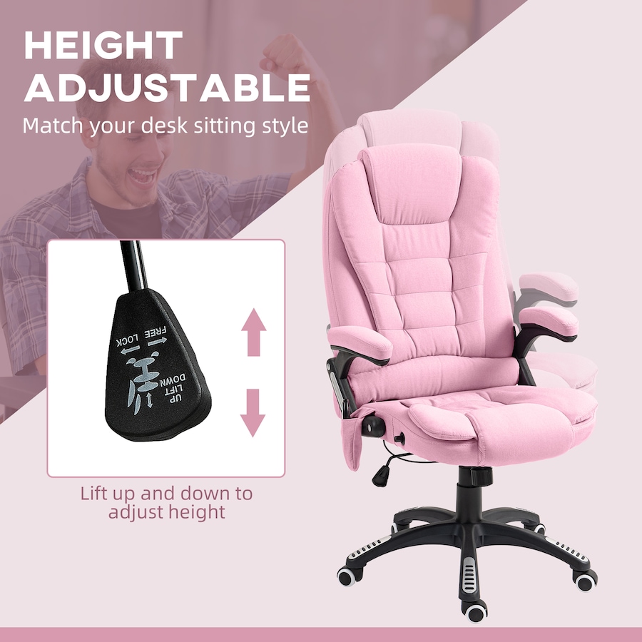 Image 976678_ALTMORE4.jpg, Product 976-678 / Price $169.99 - $224.99, Vinsetto 6 Point Vibrating Massage Office Chair, High Back Executive Chair from Vinsetto on TSC.ca's Home & Garden department