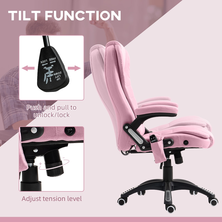 Image 976678_ALTMORE5.jpg, Product 976-678 / Price $169.99 - $224.99, Vinsetto 6 Point Vibrating Massage Office Chair, High Back Executive Chair from Vinsetto on TSC.ca's Home & Garden department